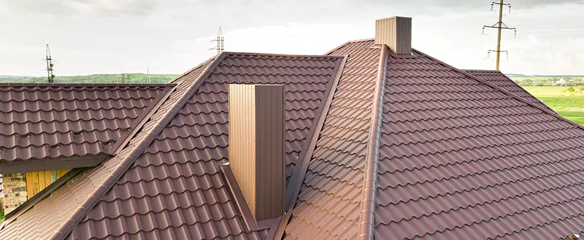 Residential Chimney Flashing Restoration in Germantown, WI