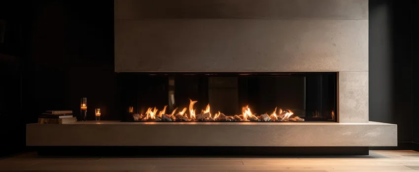 Gas Fireplace Ember Bed Design Services in Germantown, Wisconsin