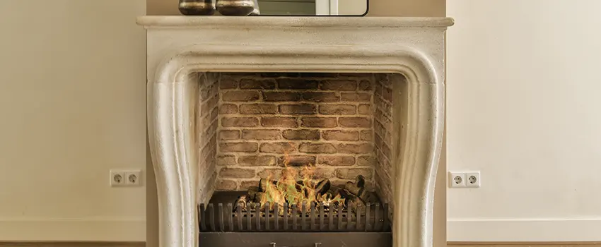 Vintage-style Fireplace Redesign in Germantown, Wisconsin
