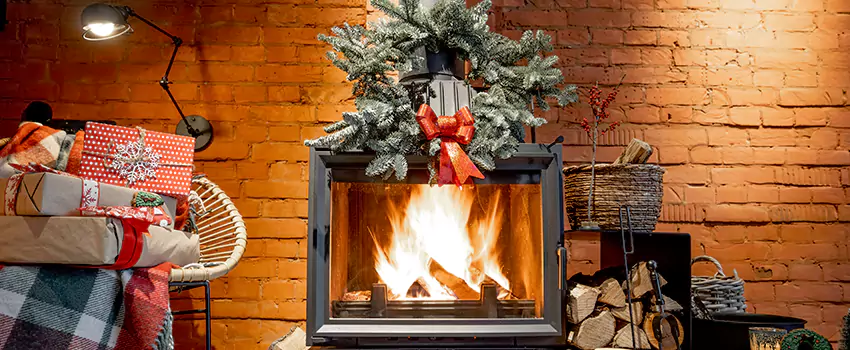Travis Industries Linear Gas Fireplace Installation in Germantown, Wisconsin